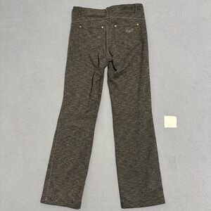 Gray Straight-Leg Pants